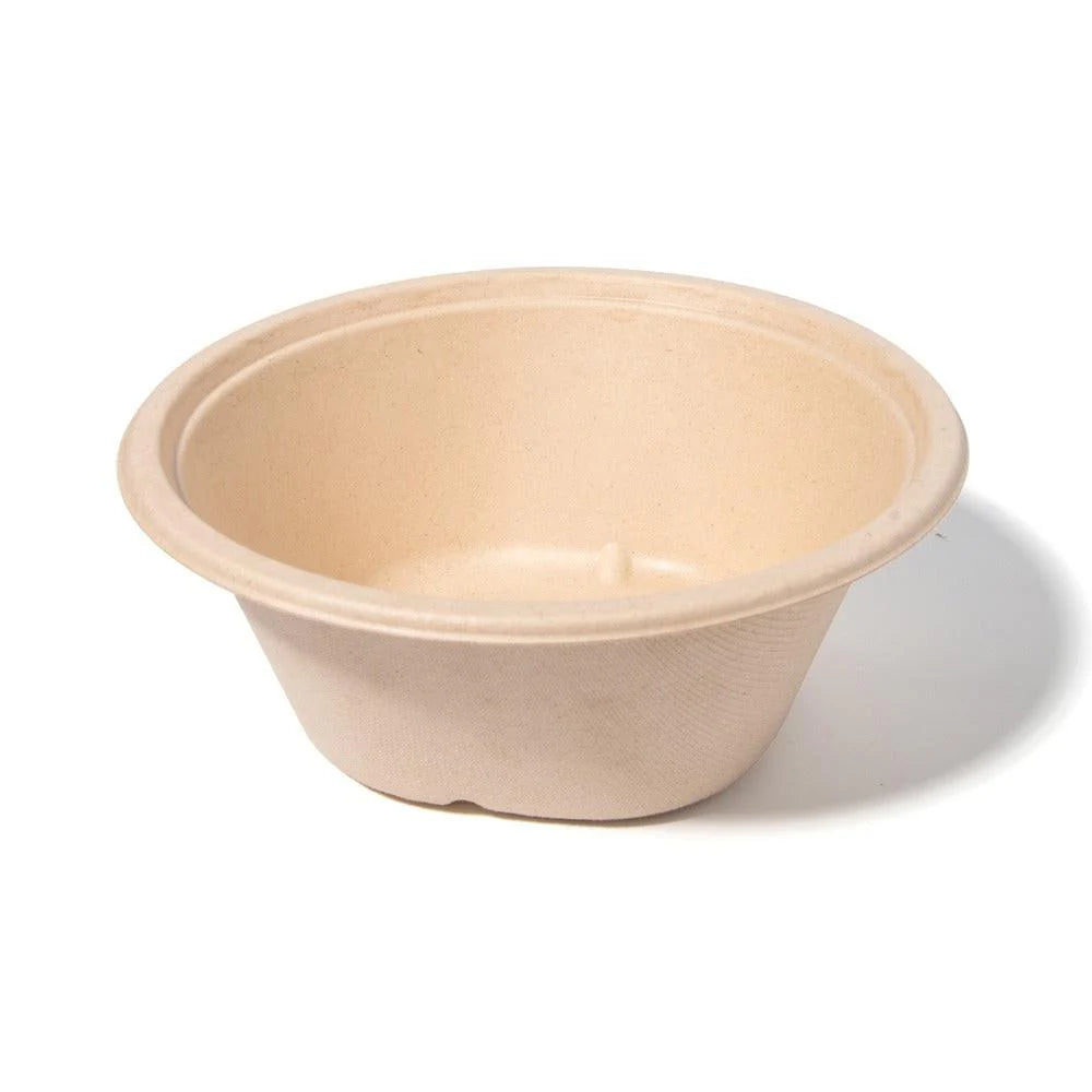 400x Kom 1420ml Ø210mm 48oz Bagasse Suikerriet BIO