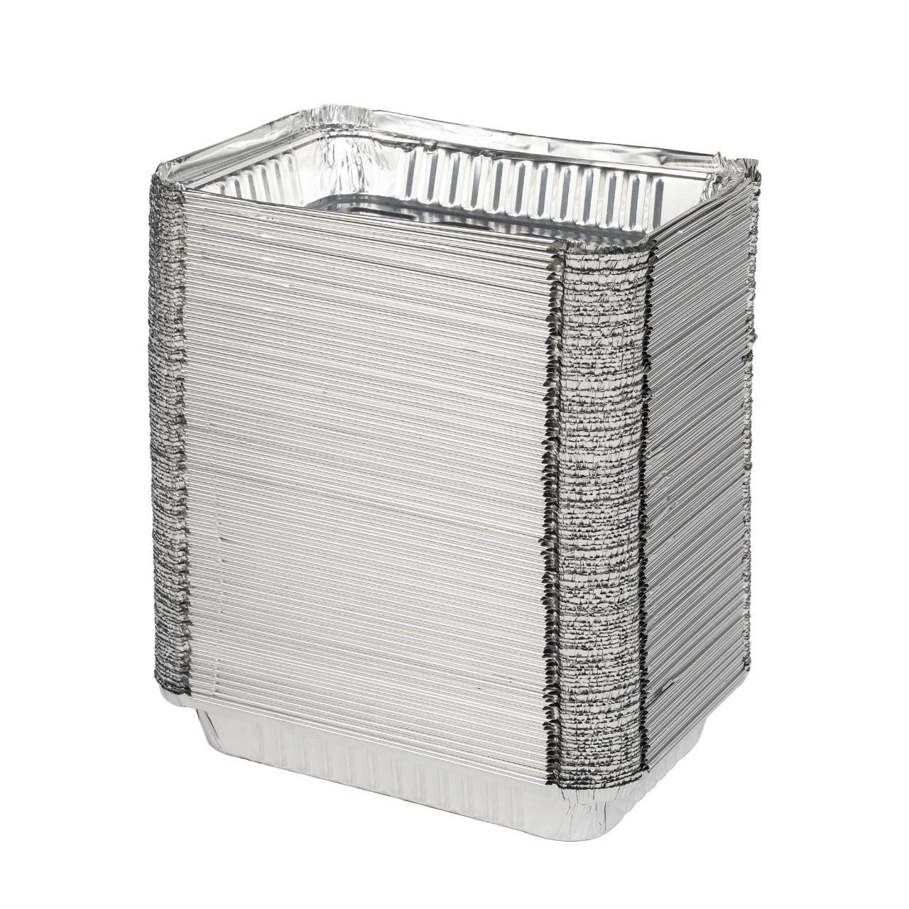 125x Aluminium Bak 750 ml – 201x142x30 mm
