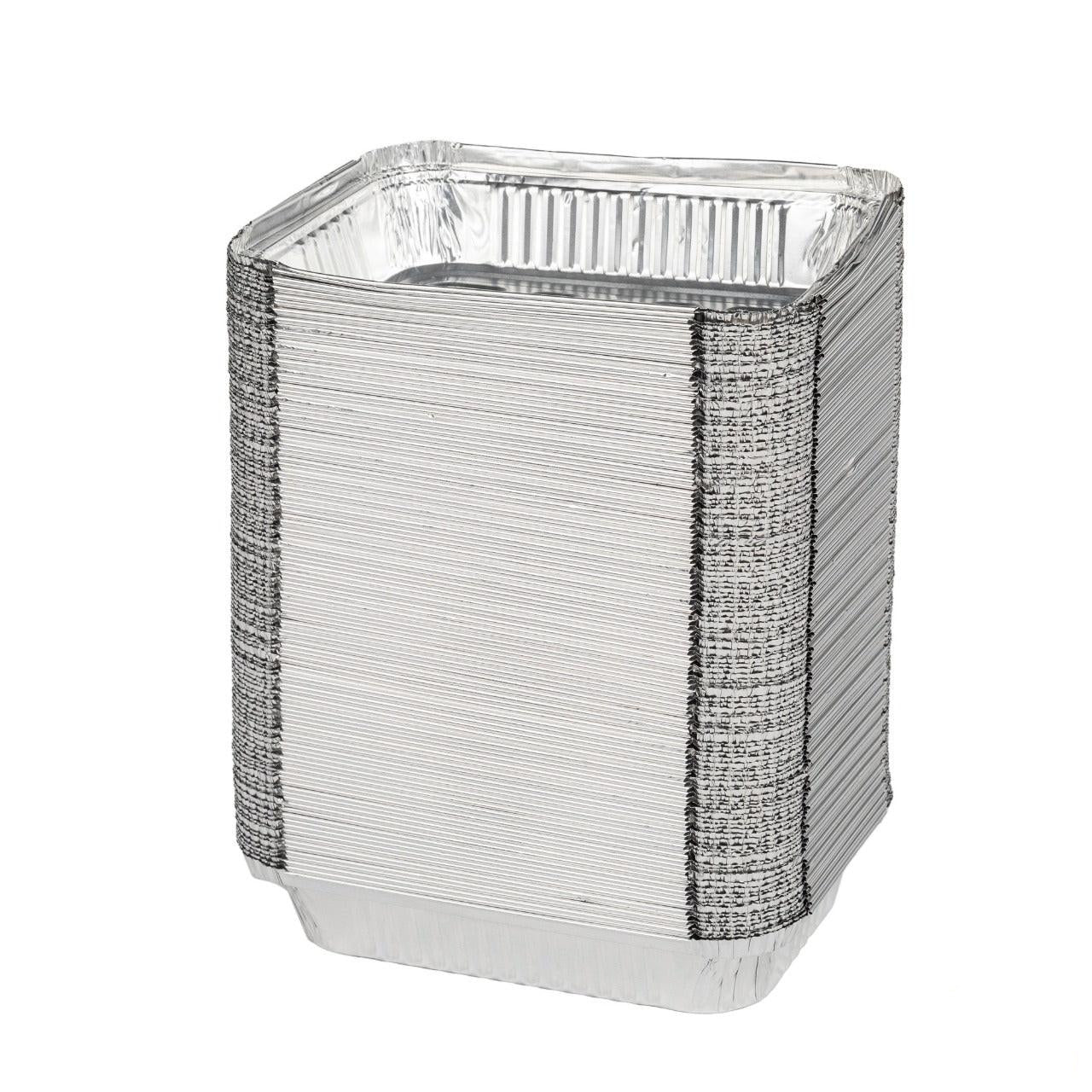 125x Aluminium bak 198x128x35mm 850ml
