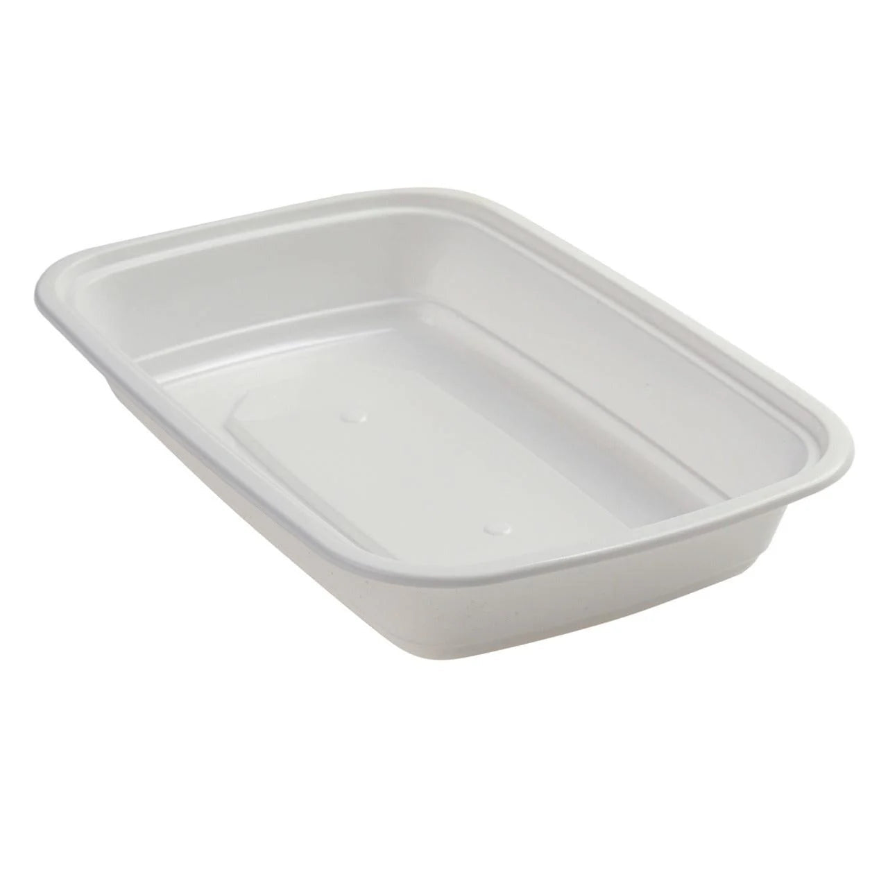 150x Maaltijdbak PP 880ml met Deksel – Wit | Stevig en Herbruikbaar (Set)