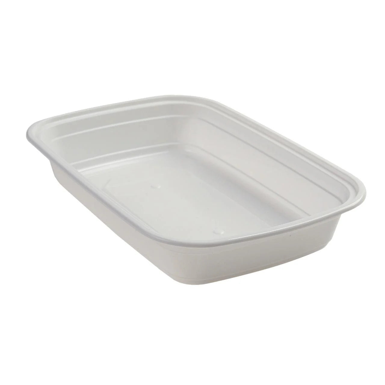 150x Maaltijdbak PP 910ml met Deksel – Wit | Stevig en Herbruikbaar (Set)