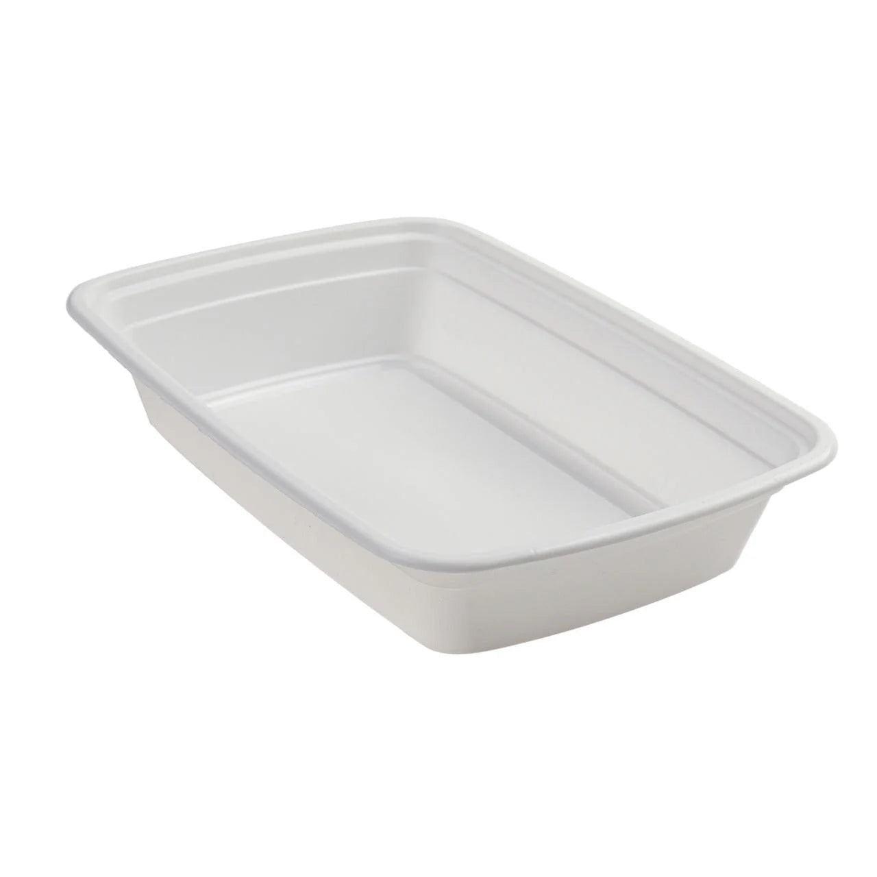 150x Maaltijdbak PP 550ml met Deksel – Wit | Stevig en Herbruikbaar (Set)