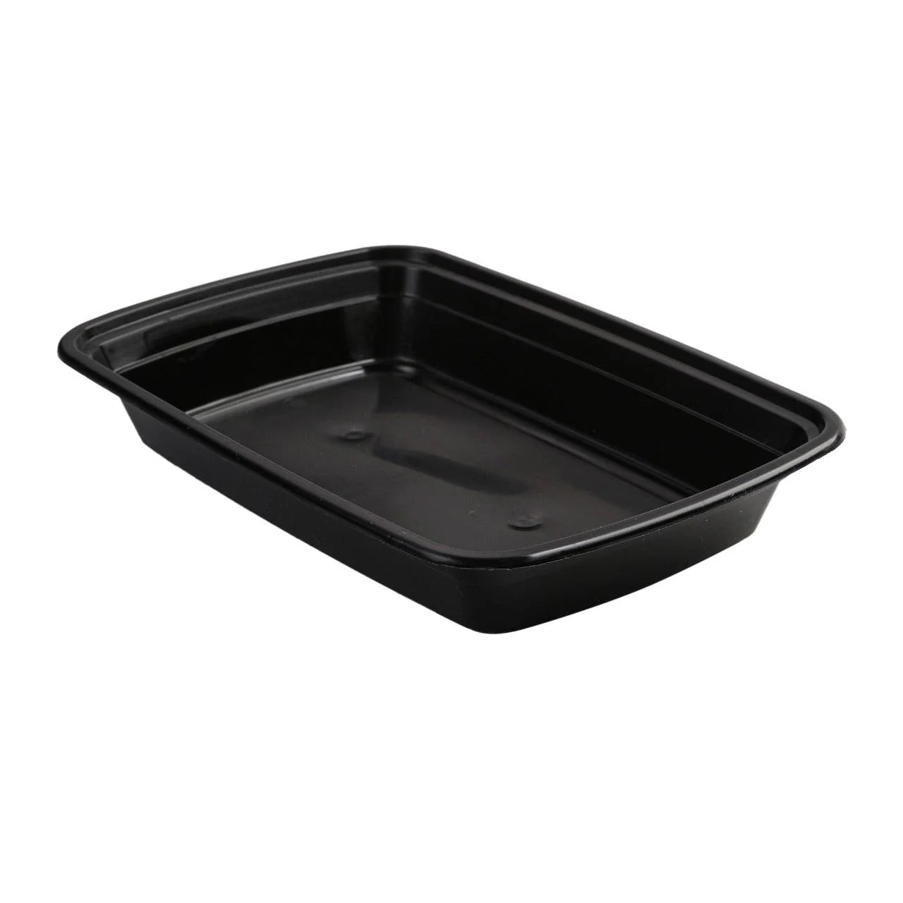 150x Maaltijdbak PP 780ml met Deksel – Zwart | Stevig en Herbruikbaar (Set)