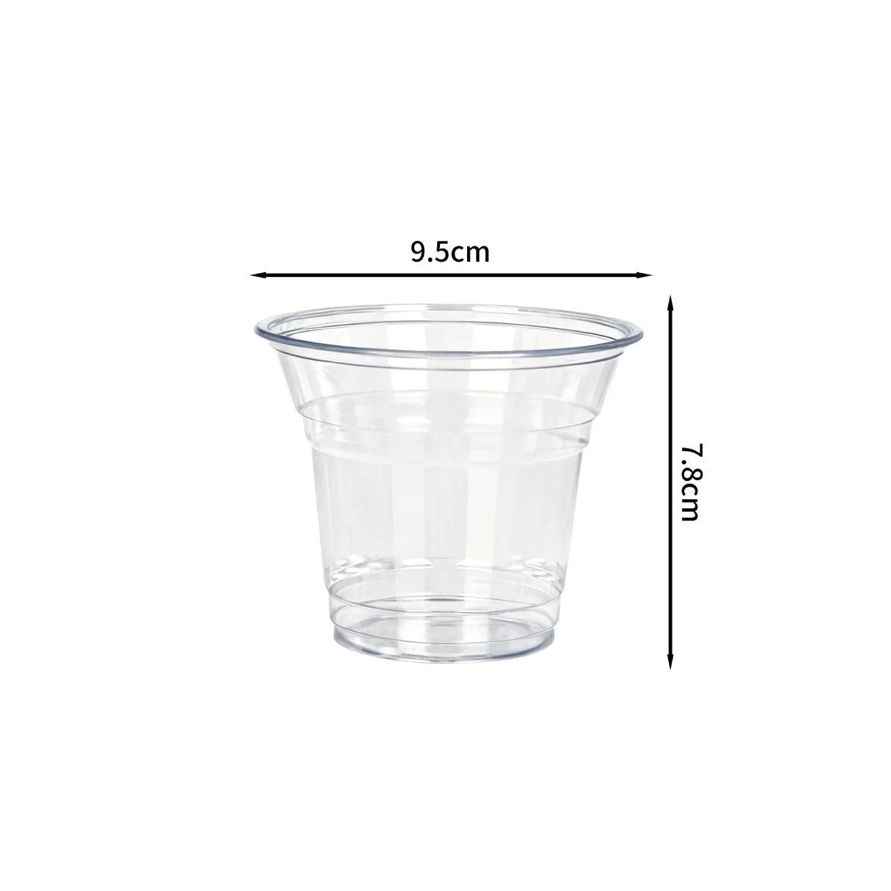 1000x Sap en Smoothie Beker 280ml 95mm RPET 9oz