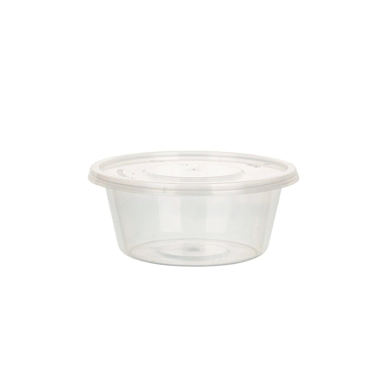 1000x PP Sauscup 100cc 4 oz Transparant Ø74mm inclusief deksel