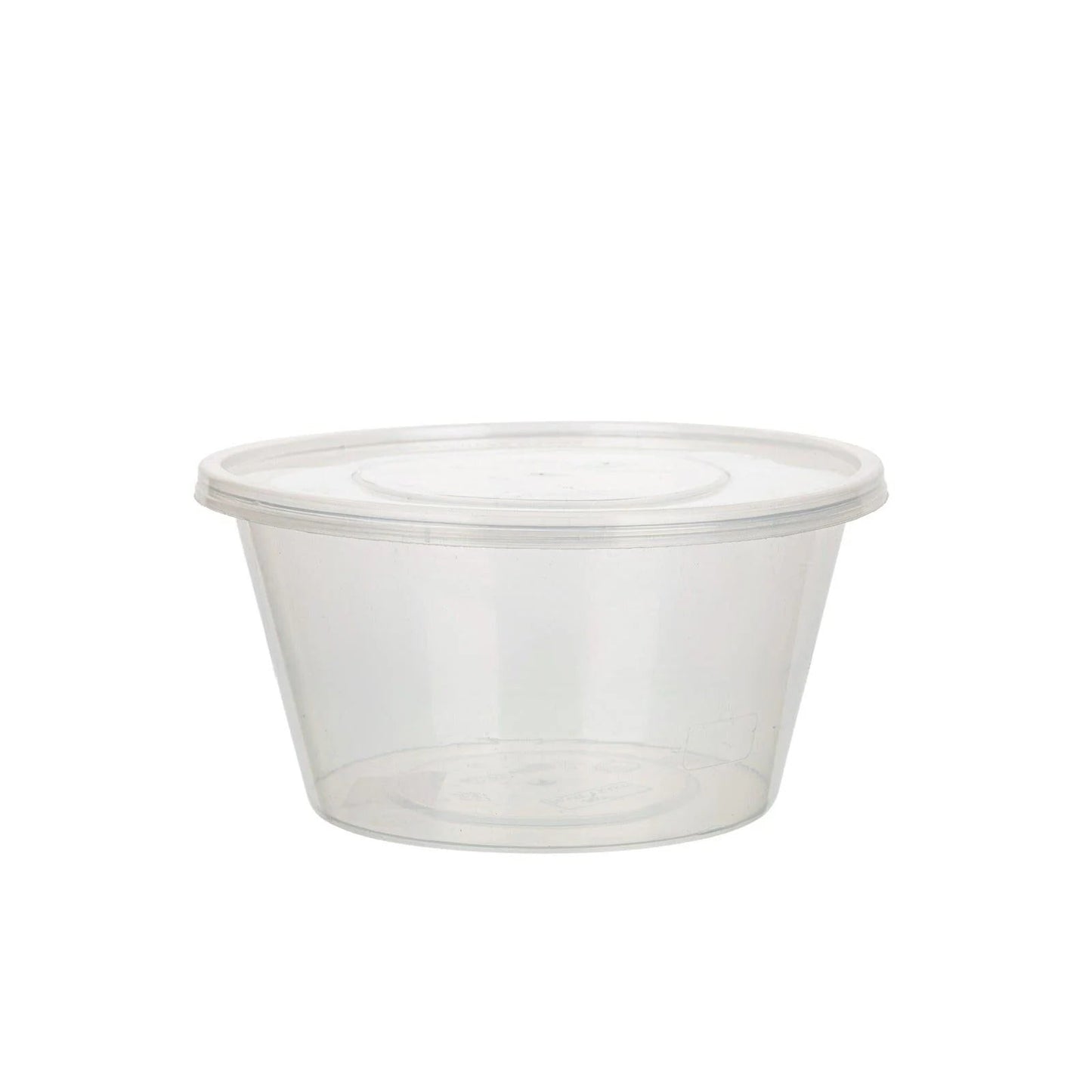 300x Asian Soep- of Pokébowl + Deksel – 840 ml 28oz – Zwart – Herbruikbaar PP Ø149mm