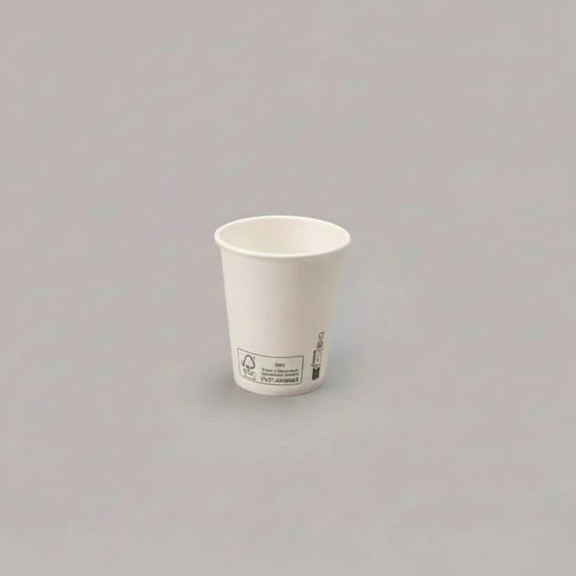 1000x Kartonnen koffiebeker 177cc 7oz wit FSC Mix