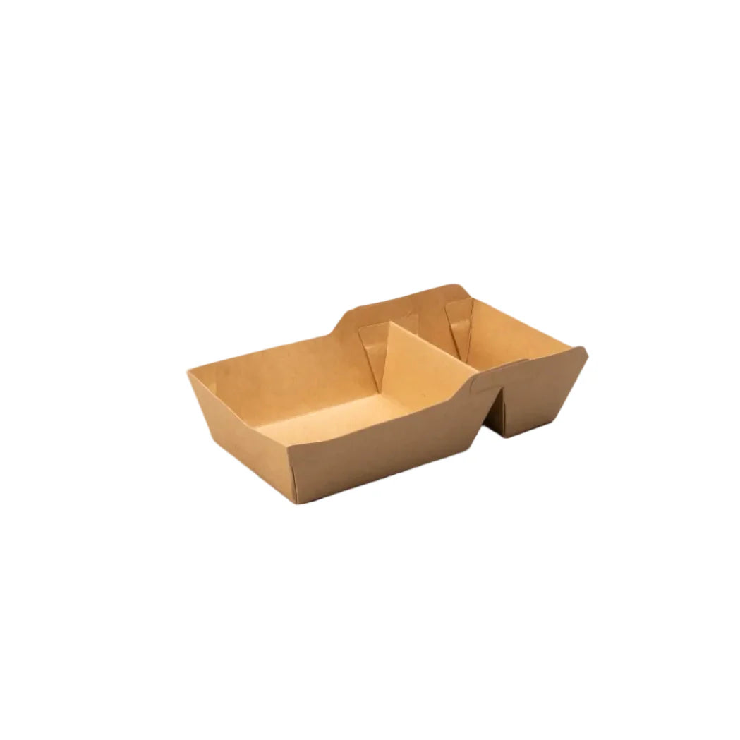 400x Frietbakjes A23 (A7+1) kraft