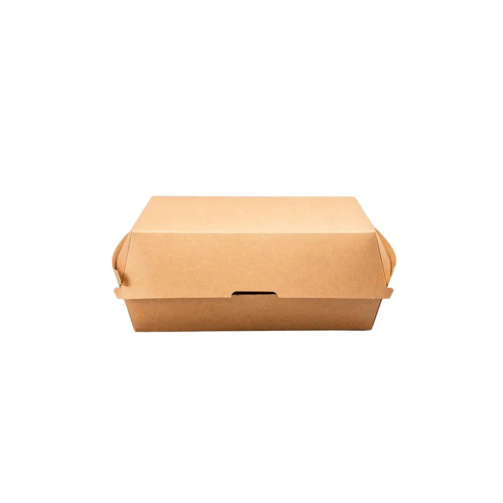 300x Lunch box 14x10x8cm kraft