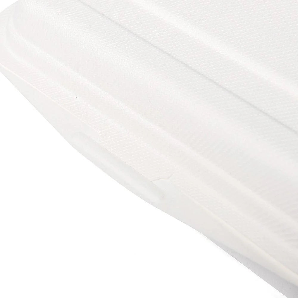 500x Menubox 1-vaks 600ML suikerriet BIO Bagasse (Menu box sugarcane) 182mm X 136mm X 65mm