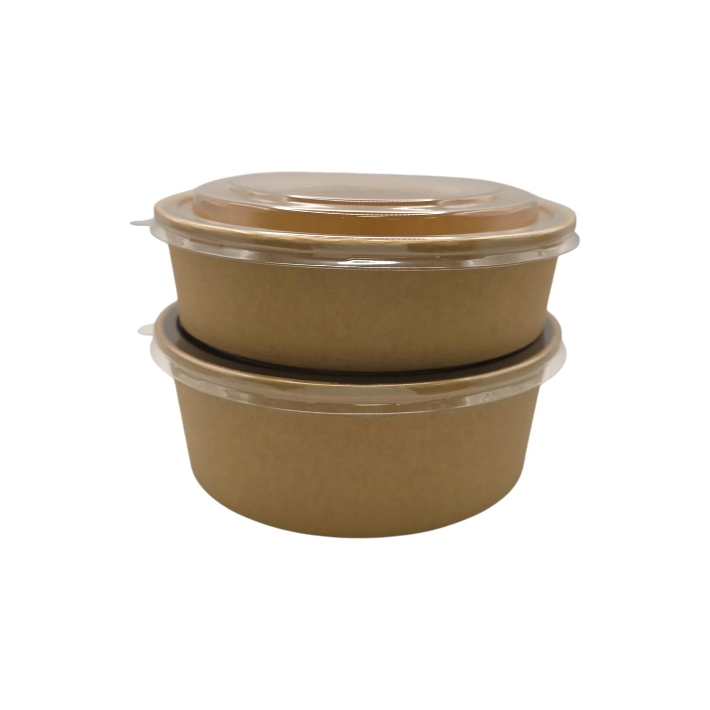 300x Salade / Poke Bowls 1100 ml– Kraft – Ø185 mm