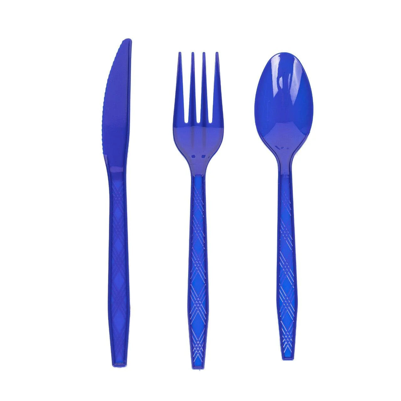 24x Herbruikbare lepel 155mm PP Blauw