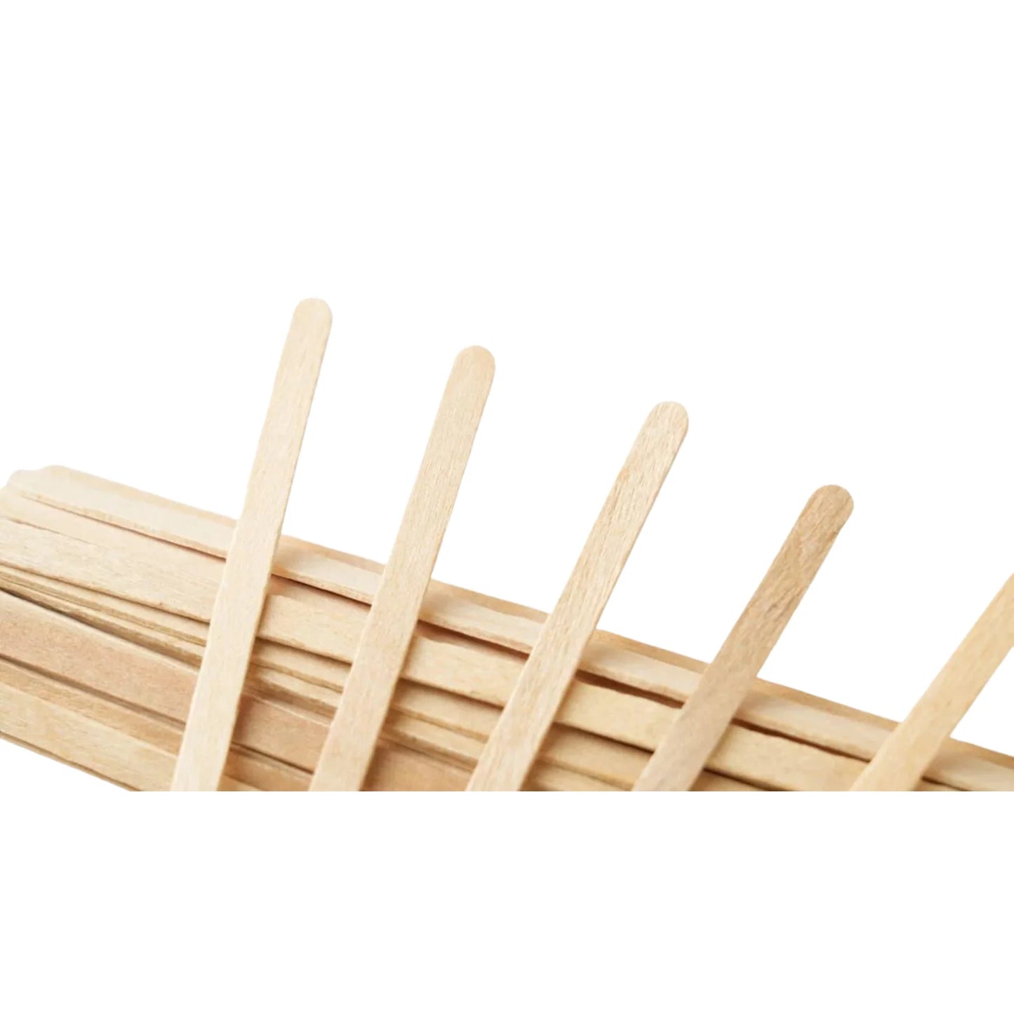 1000x Roerstaafjes in dispenser box 14cm FSC 100% Hout