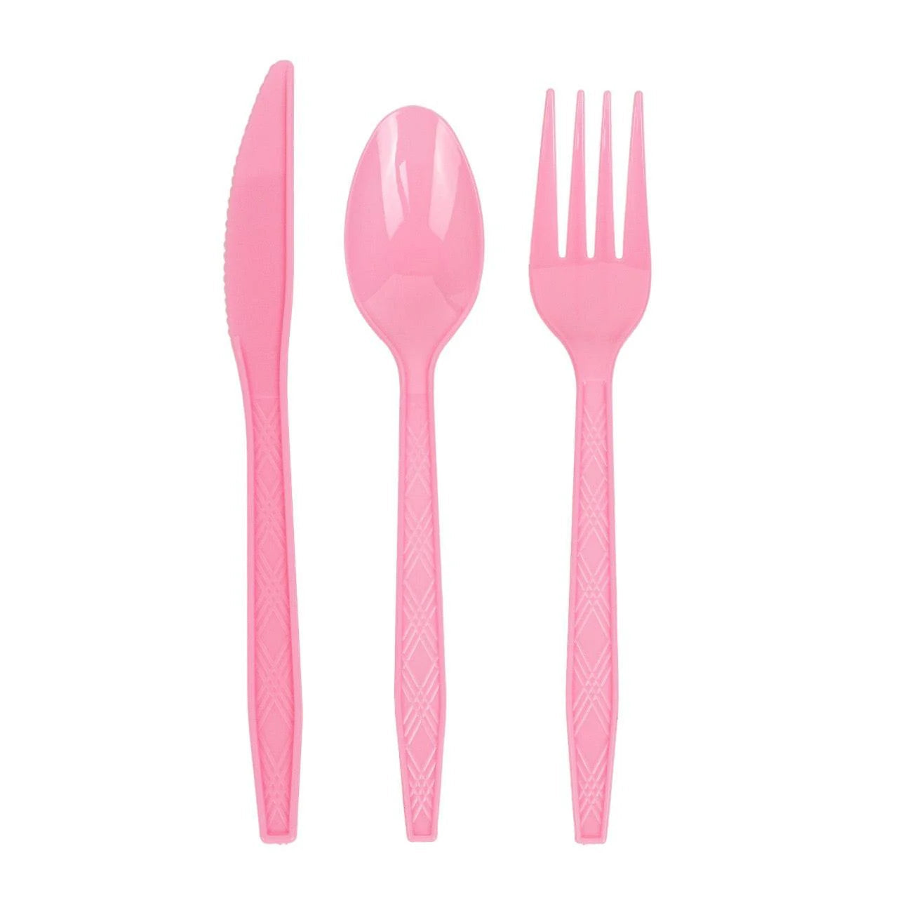 24x Herbruikbare lepel 155mm PP Roze
