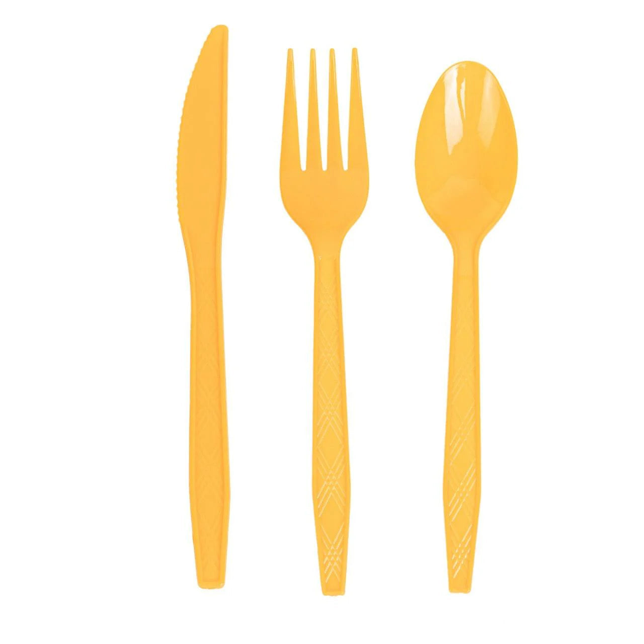 24x Herbruikbare lepel 155mm PP Oranje