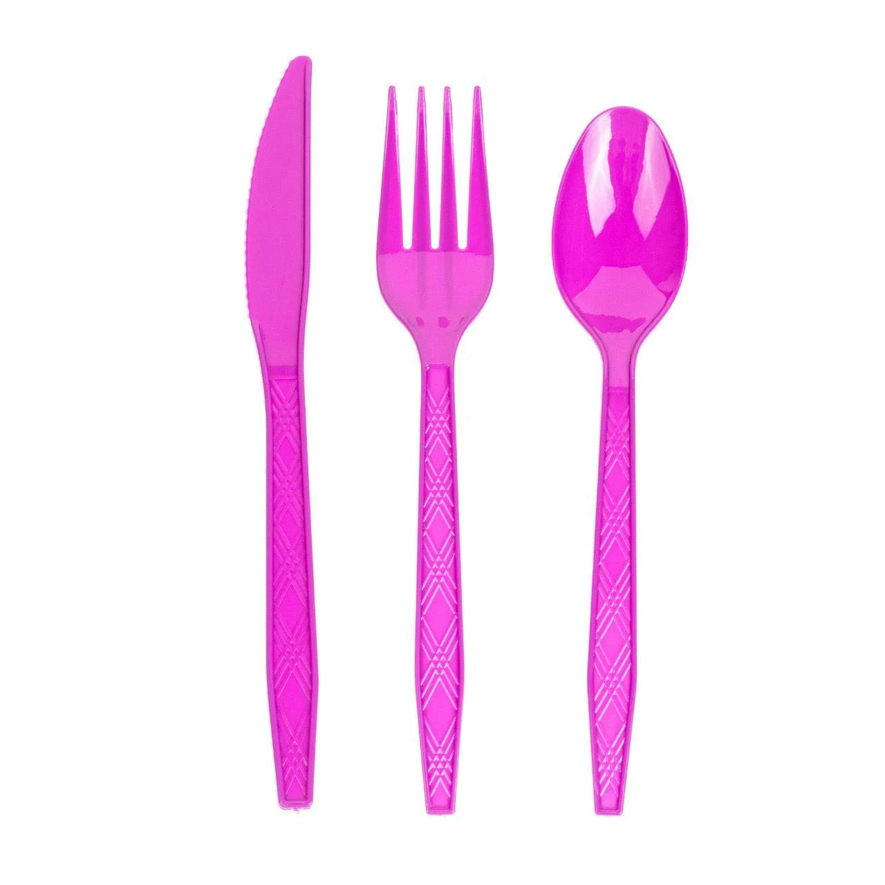 24x Herbruikbare lepel 155mm PP Paars