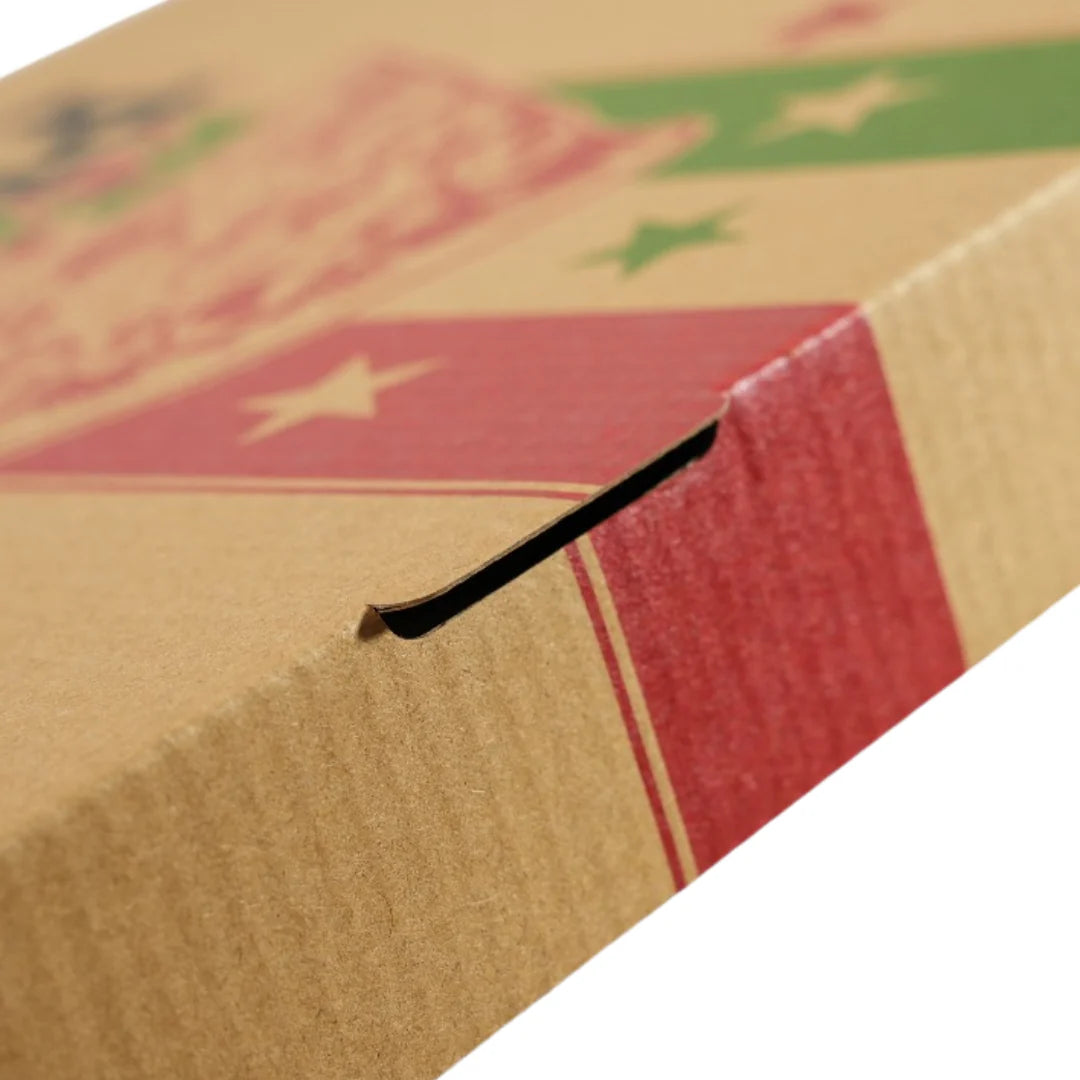 100x Pizza Doos 320 mm x 320 mm x 40 mm FSC Golfkarton