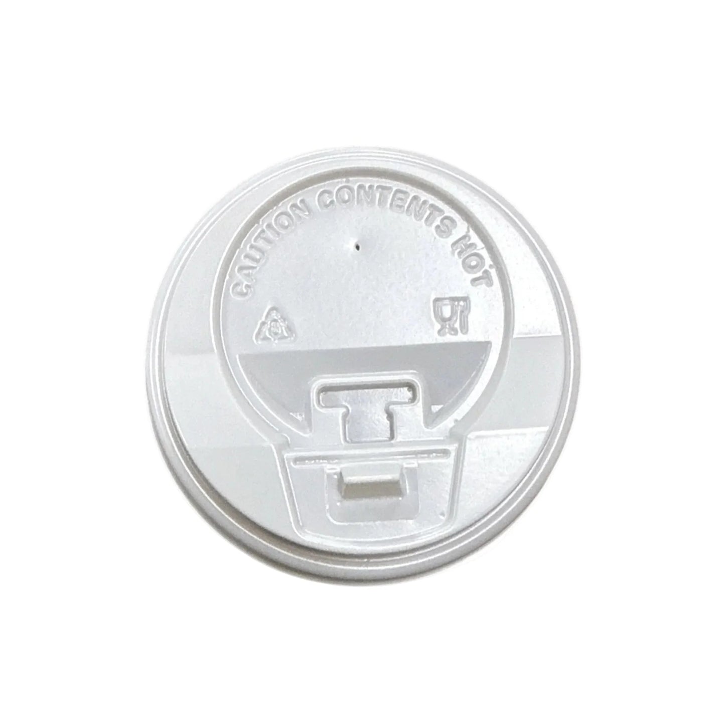 Koffiebeker Deksels Wit  Ø80mm 240ml 8 Oz - 1000 stuks