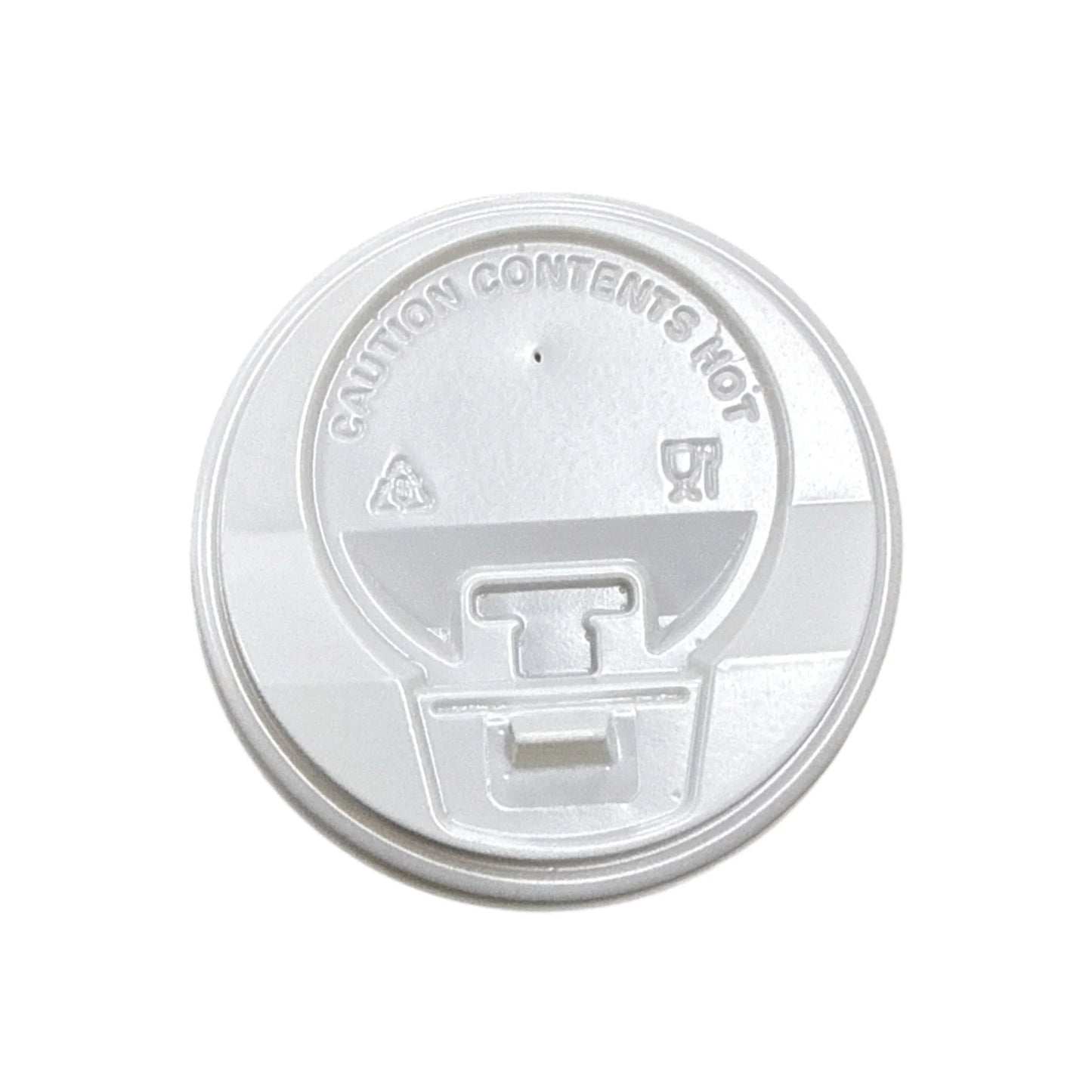 1000x Koffiebeker deksels wit Ø61mm