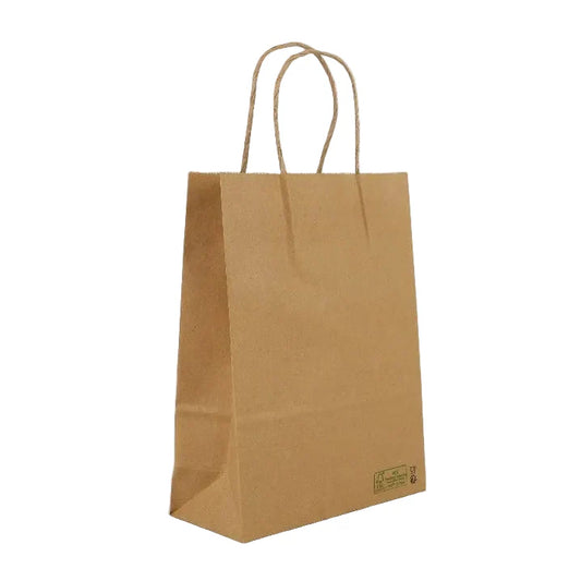 200x Papieren Tassen Groot 100 gr. – 32+12 x 41 cm BIO FSC