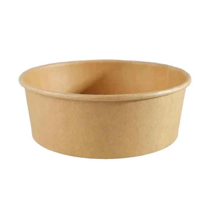 300x Salade Poke Bowl 1100ml 38oz Ø185mm kraft