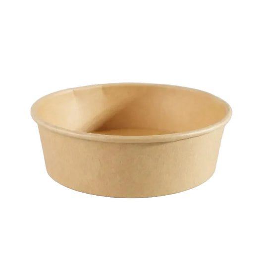 300x Salade Poke Bowl 500ml Ø150mm 20oz – Bio en FSC-gecertificeerd Kraft