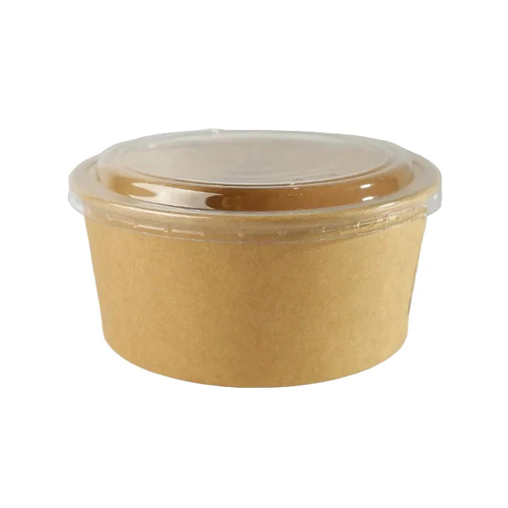 300x Salade Poke Bowl 750ml Ø150mm 26oz – Bio en FSC-gecertificeerd Kraft