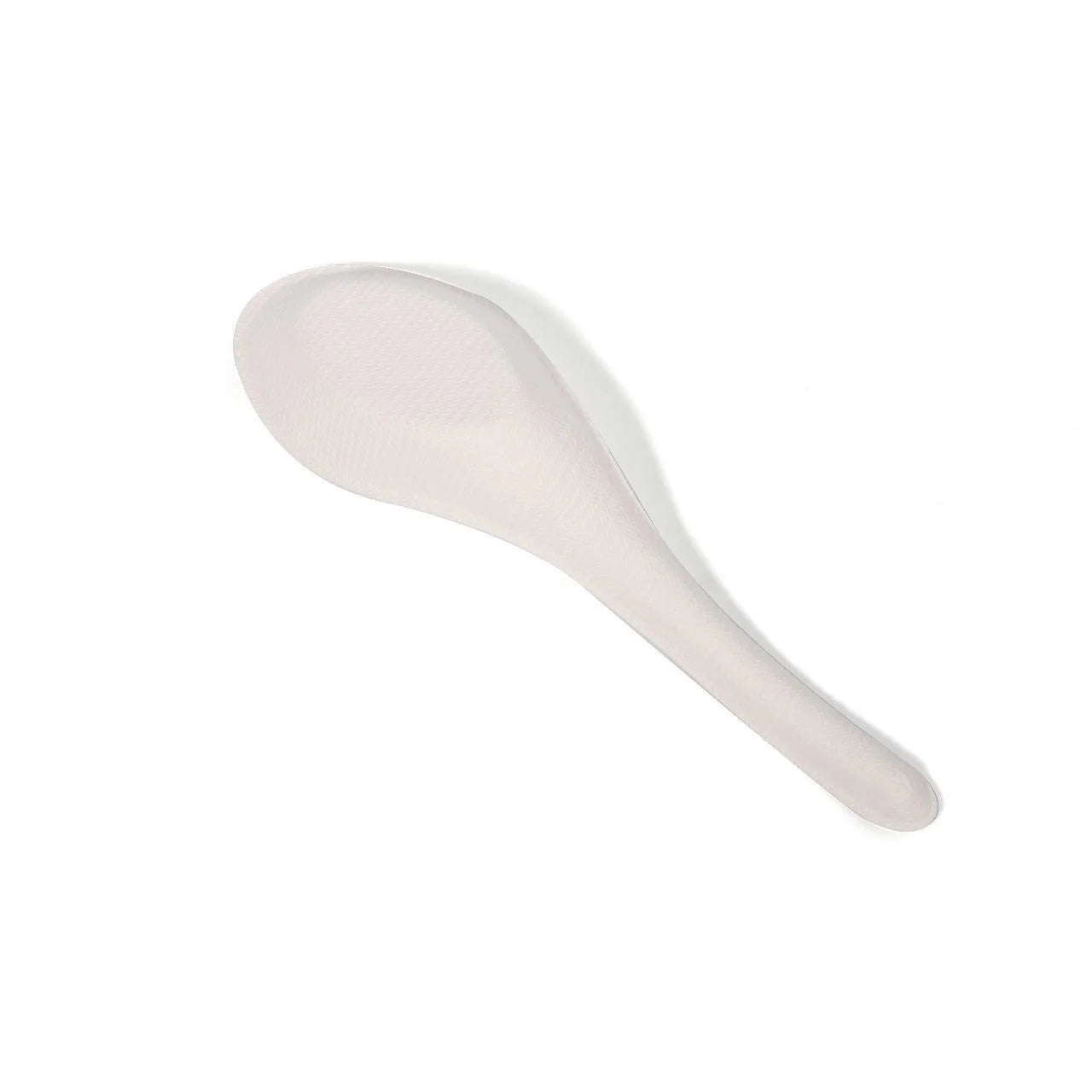50x Bagasse Suikerriet Soep Lepel 15,4cm Wit Sterk en Mileuvriendelijk Bagasse