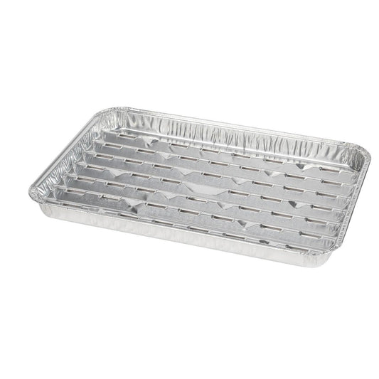 125x Aluminium BBQ Grill Schaal 340x230x28mm