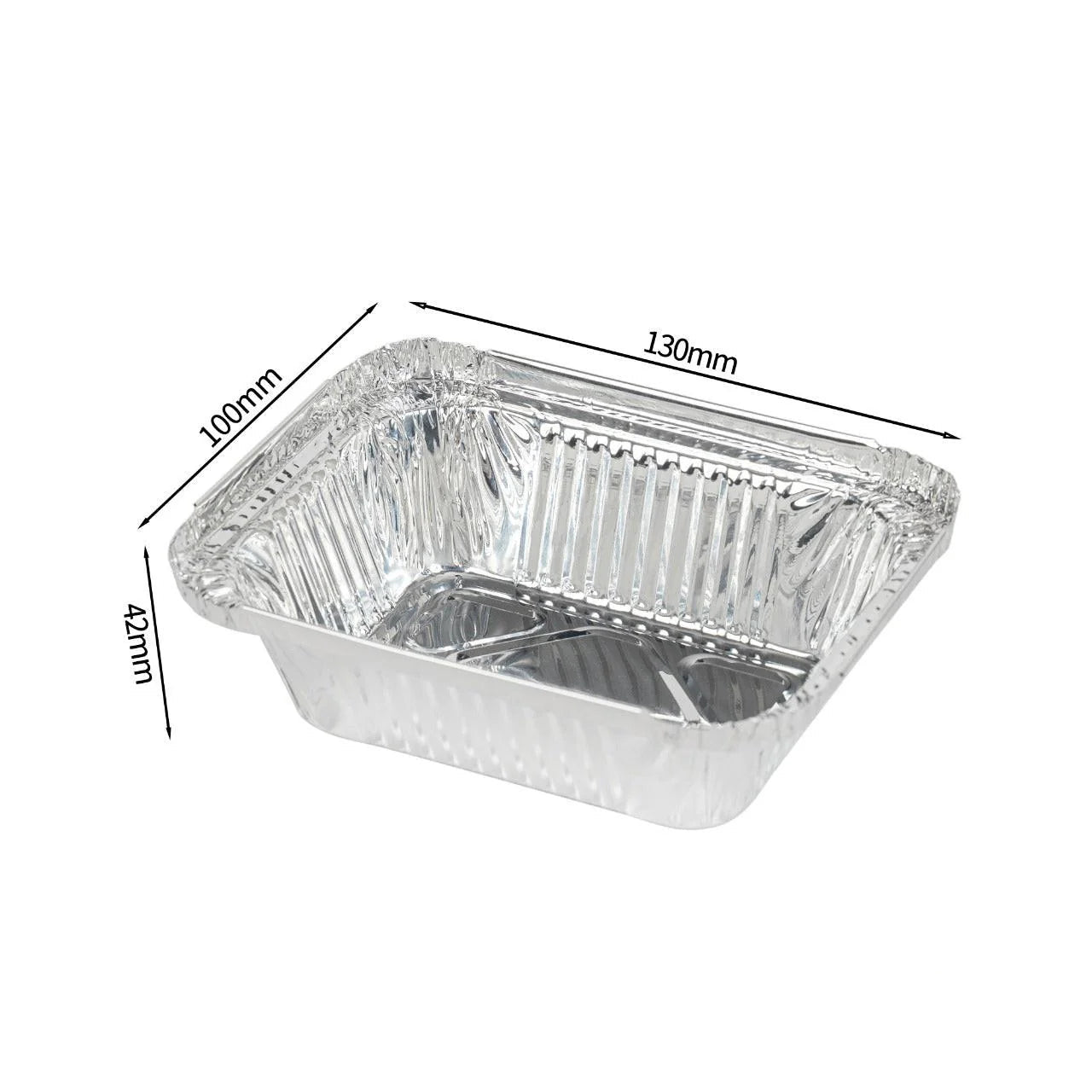 1000x Aluminium Bakje 220ml