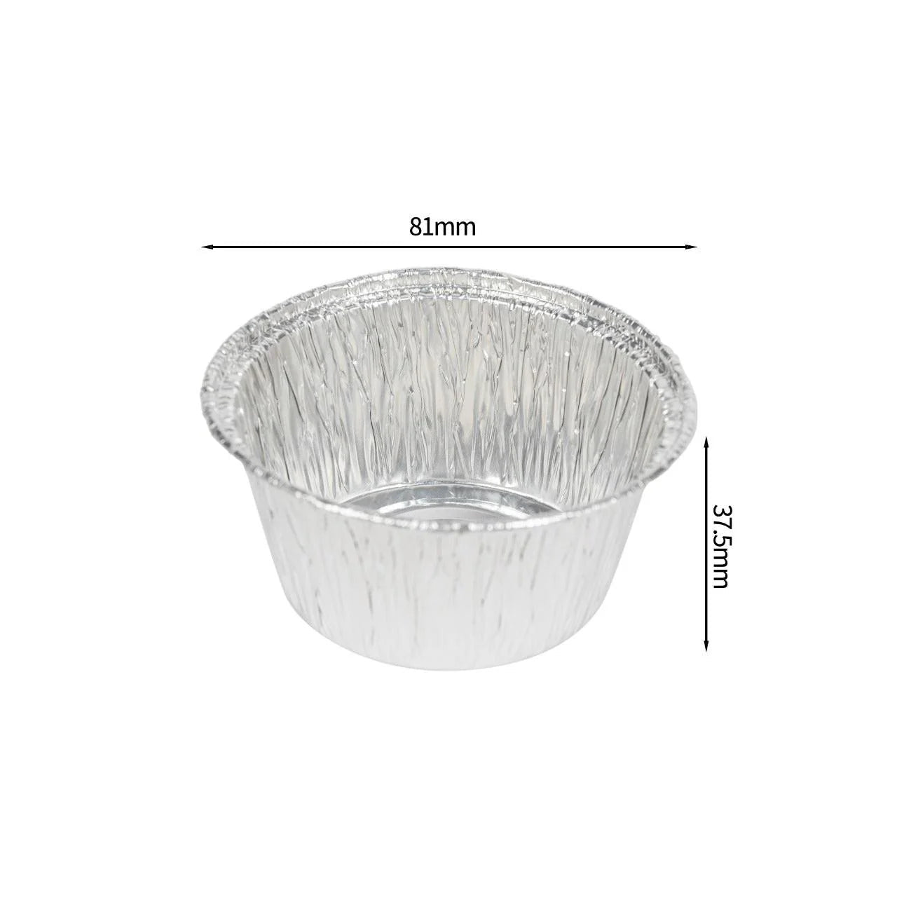 1000x Aluminium cups 100 ml