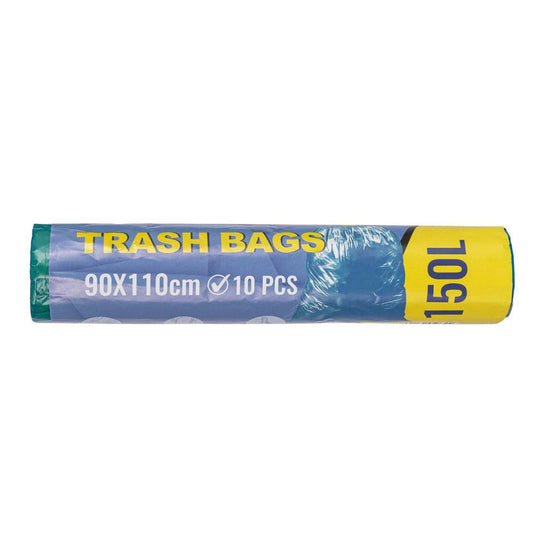 Blauwe Afvalzakken 150L – 90x110 cm - 10 Stuks op Rol