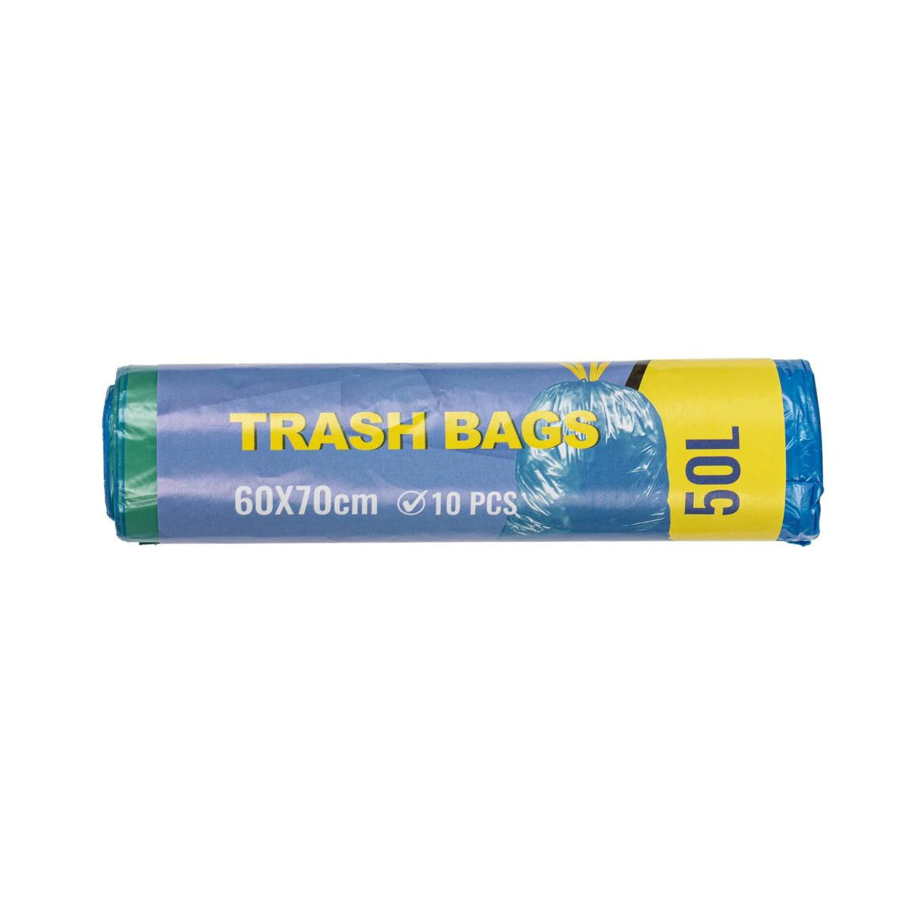 Blauwe Afvalzakken 50L – 60x70 cm - 10 Stuks op Rol