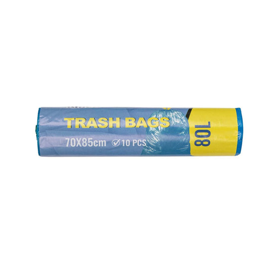 Blauwe Afvalzakken 80L – 70x85 cm - 10 Stuks op Rol