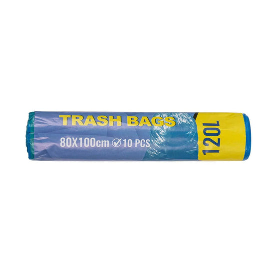 Blauwe Afvalzakken 120L – 80x100 cm - 10 Stuks op Rol