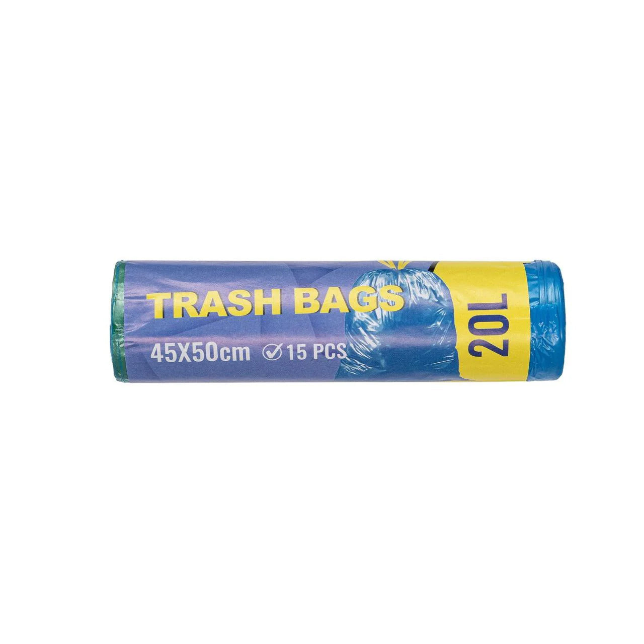 Blauwe Afvalzakken 20L – 45x50 cm - 15 Stuks op Rol