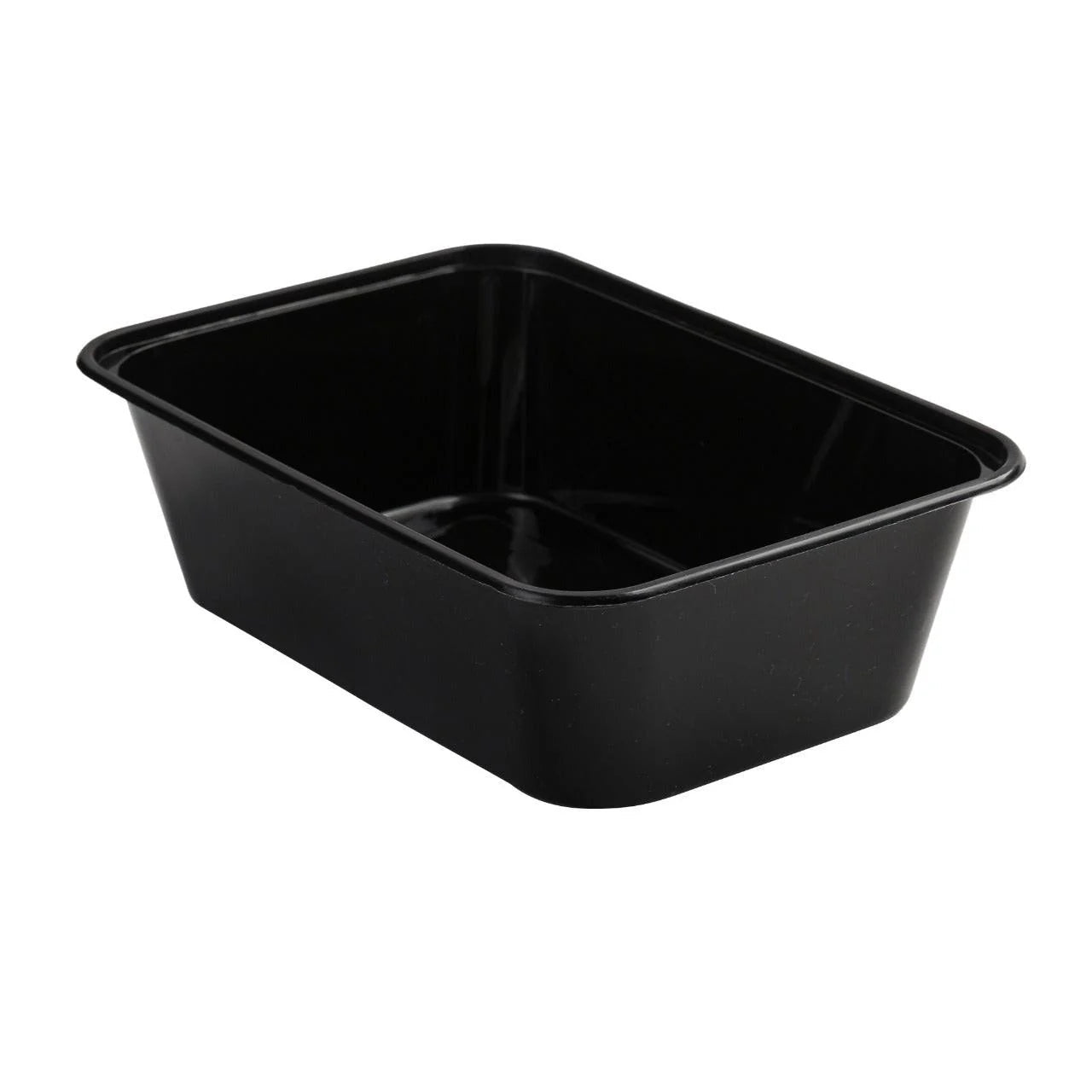 Maaltijdbak PP 750ml – Zwart