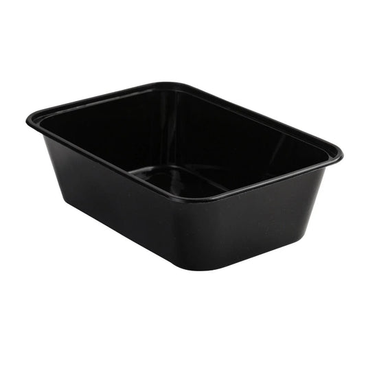 Maaltijdbak PP 750ml – Zwart