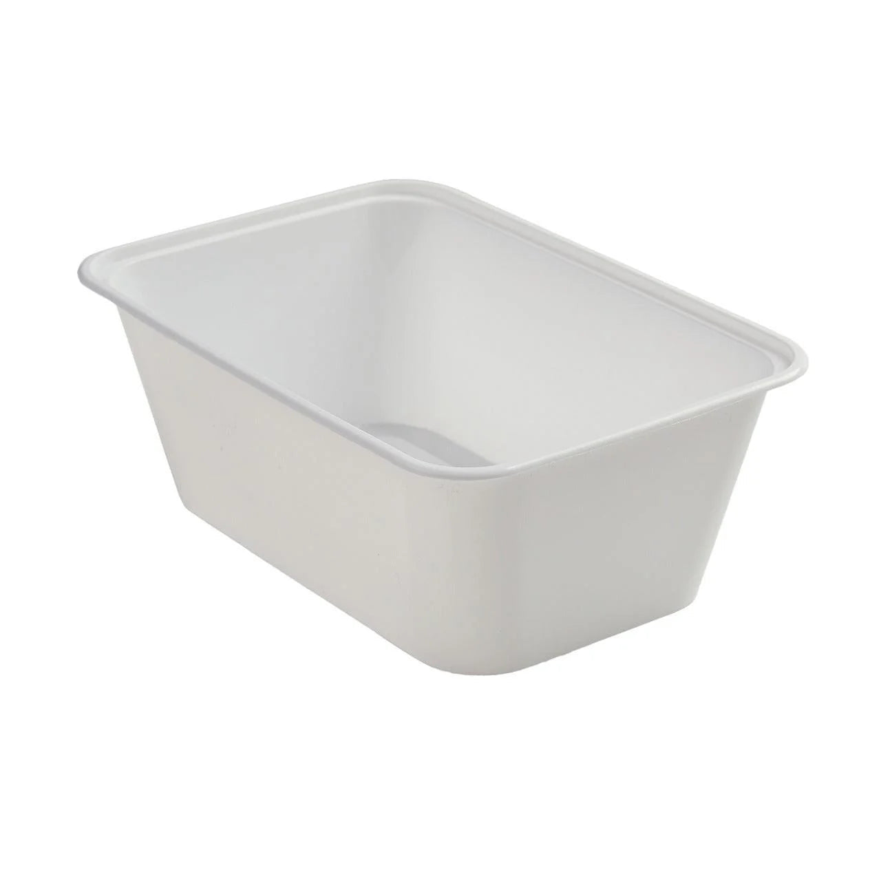 Maaltijdbak PP 1000ml wit