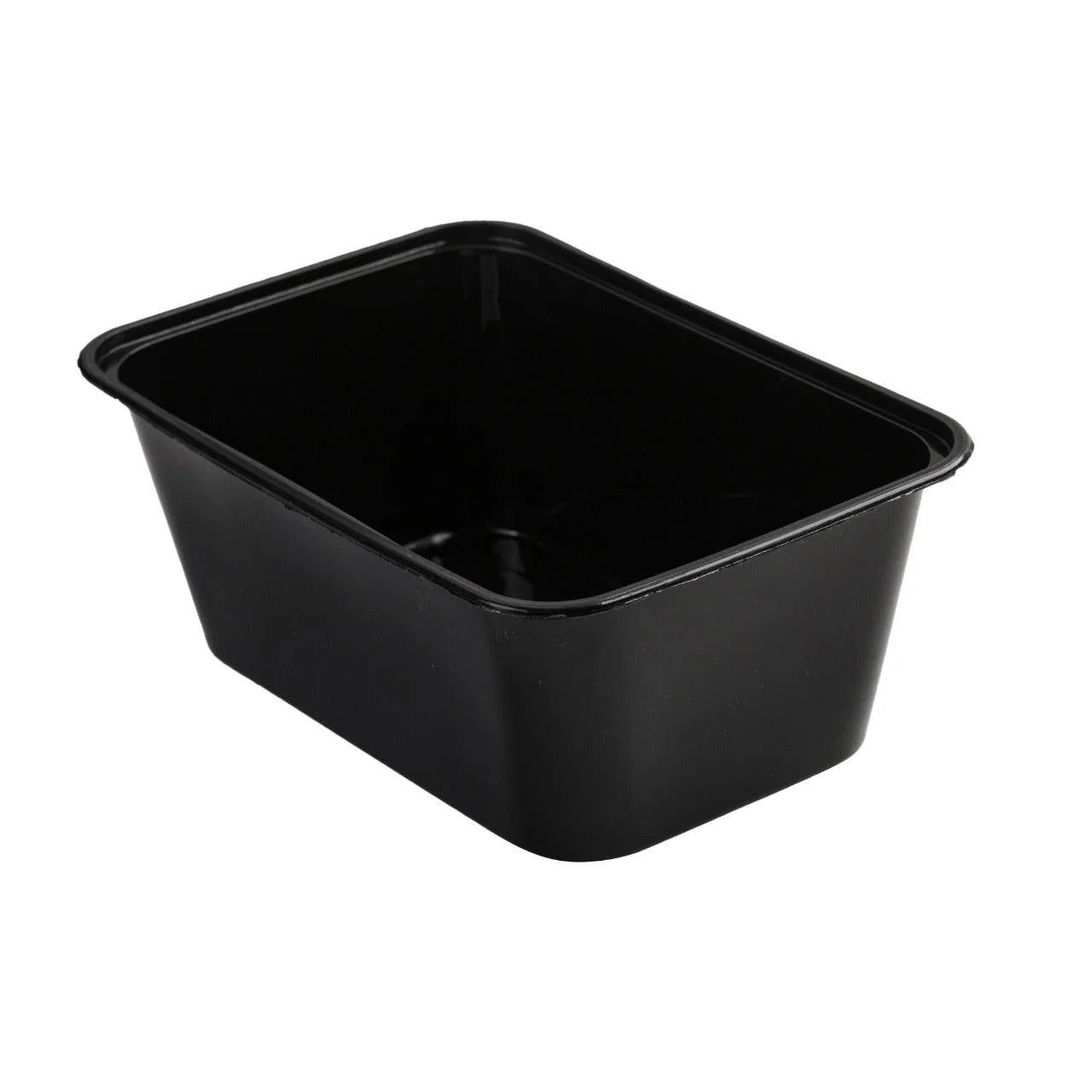 Maaltijdbak PP 1000ml zwart