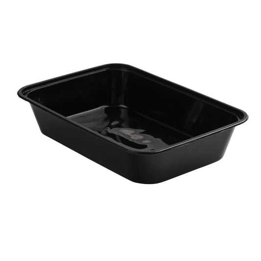 Maaltijdbak PP 500ml Zwart