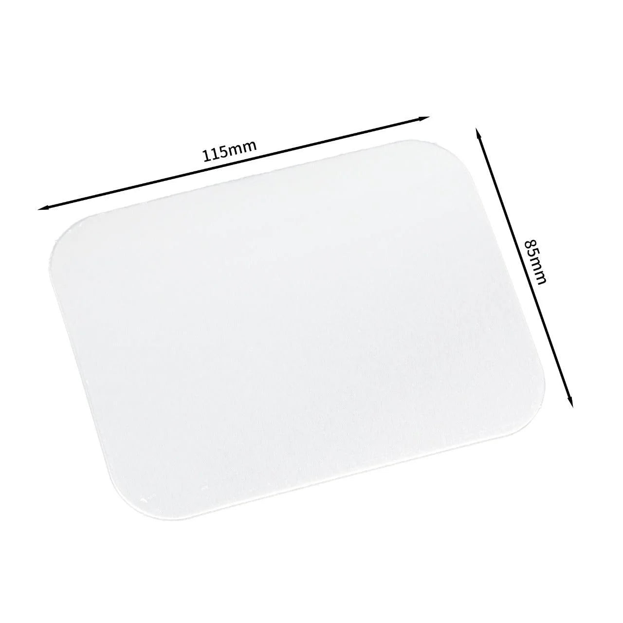 1000x Deksel voor Aluminium Bak 220 ml – 115 x 85 mm