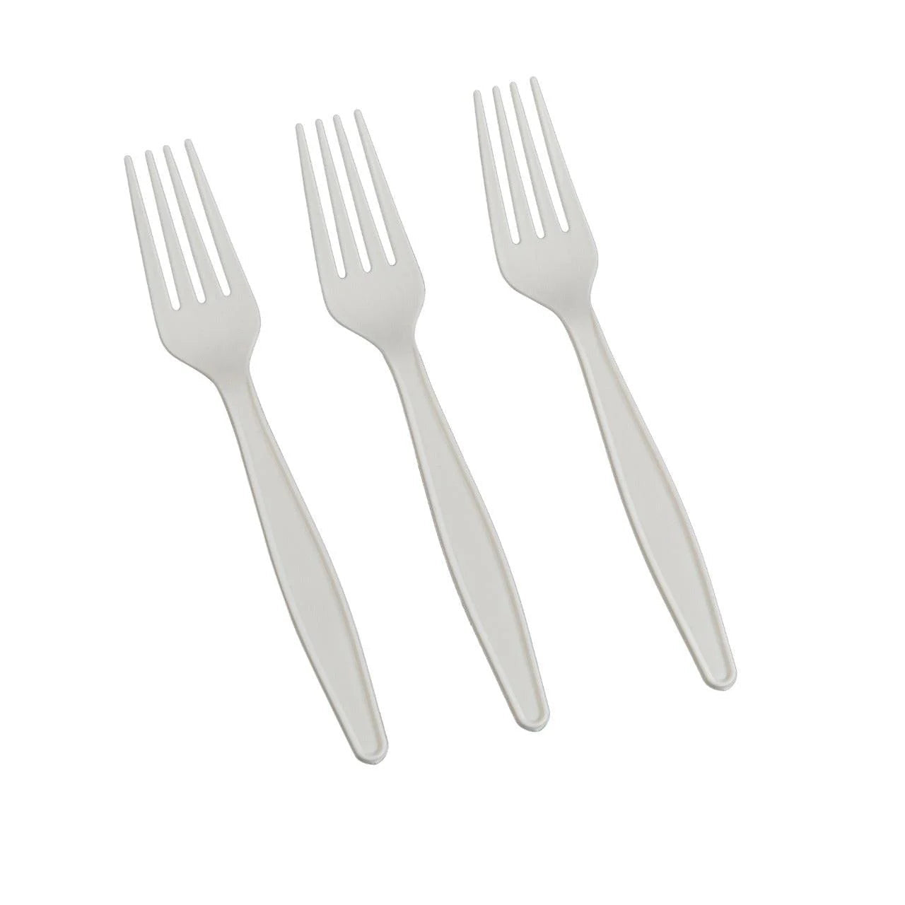 50x Herbruikbare Vork 180mm – Wit