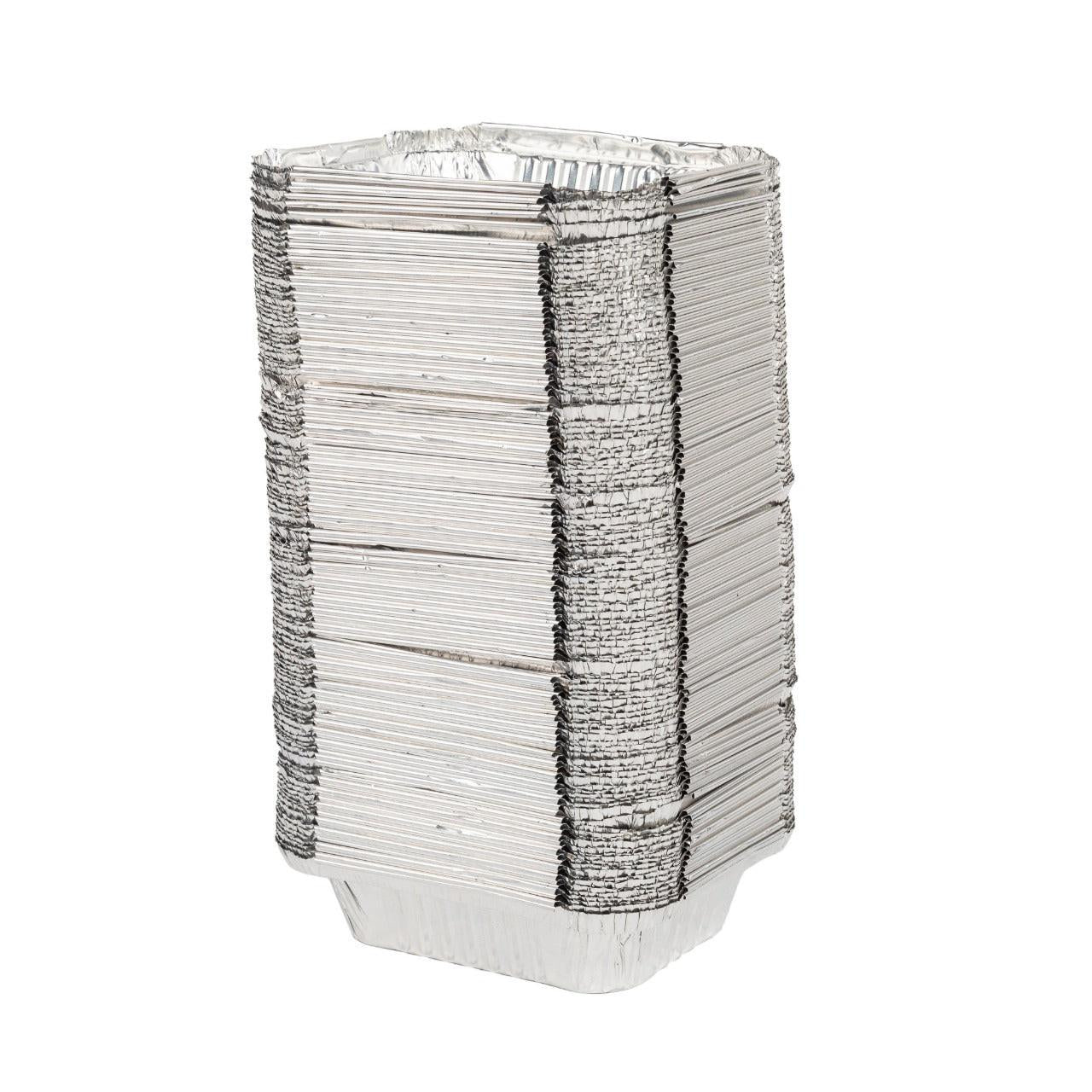 125x Aluminium Bak 160 ml – 103 x 83 x 25 mm