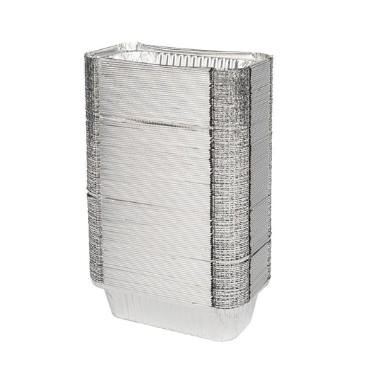 125x Aluminium Bak 650 ml – 182 x 93 x 47 mm