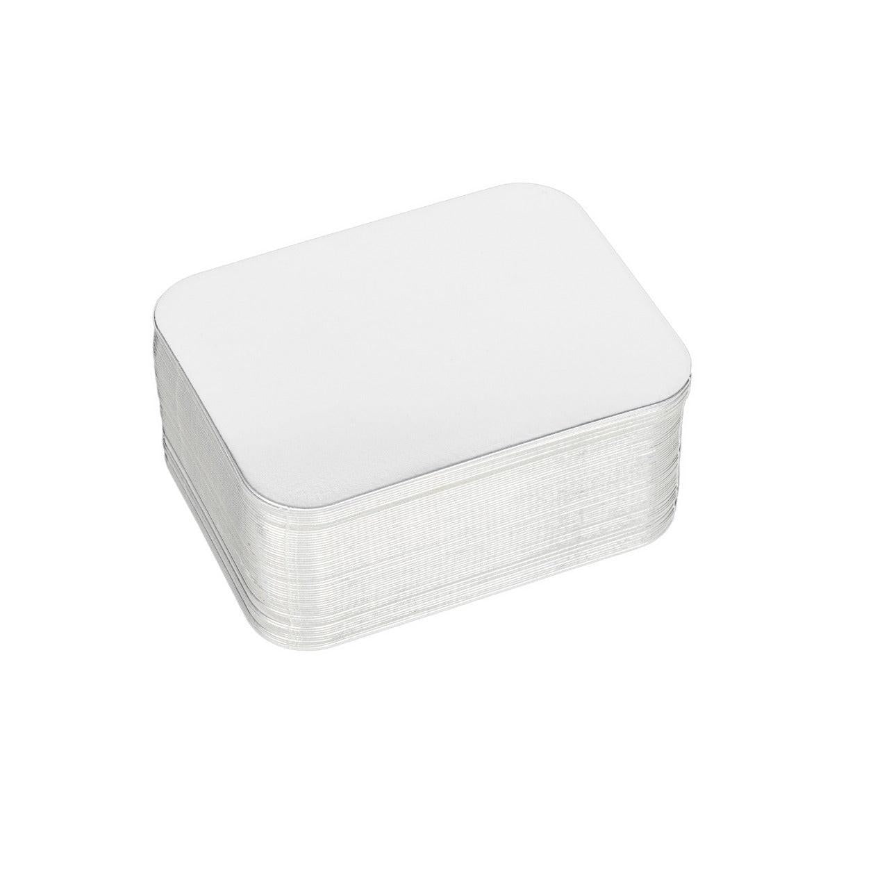 1000x Deksel voor Aluminium Bak 220 ml – 115 x 85 mm
