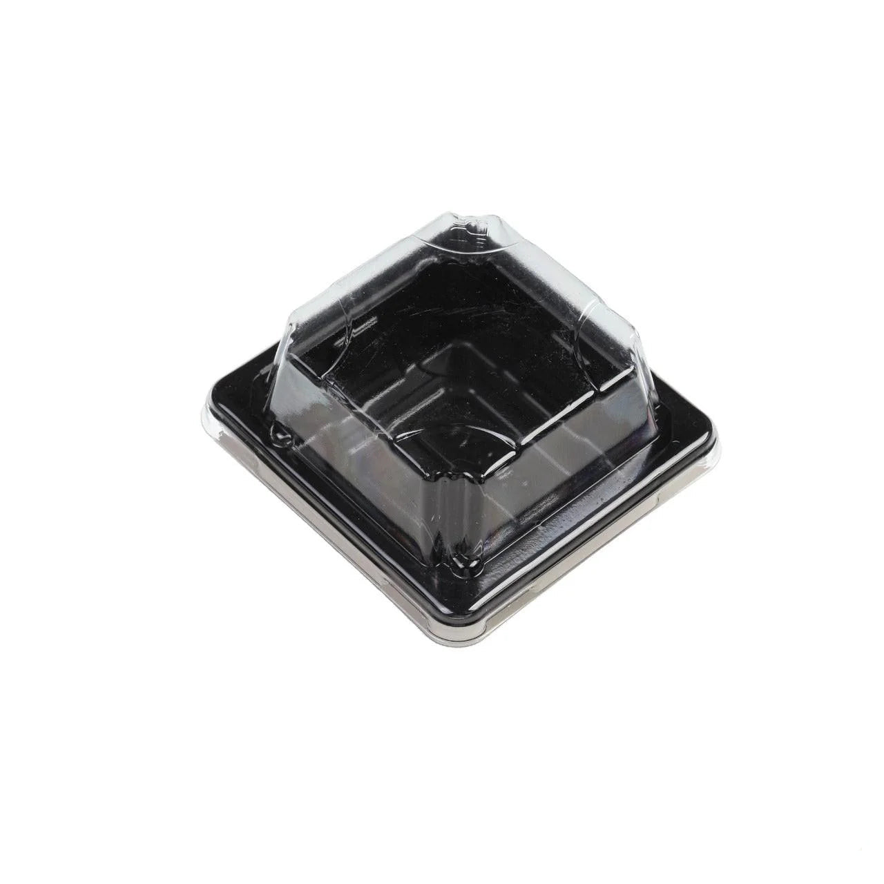 1200x Sushi Tray + Deksel 84x79x24mm – Zwart