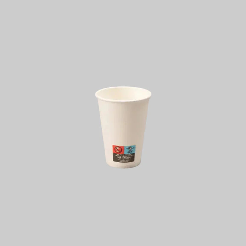 1000x Kartonnen koffiebeker 230cc 8oz wit FSC Mix