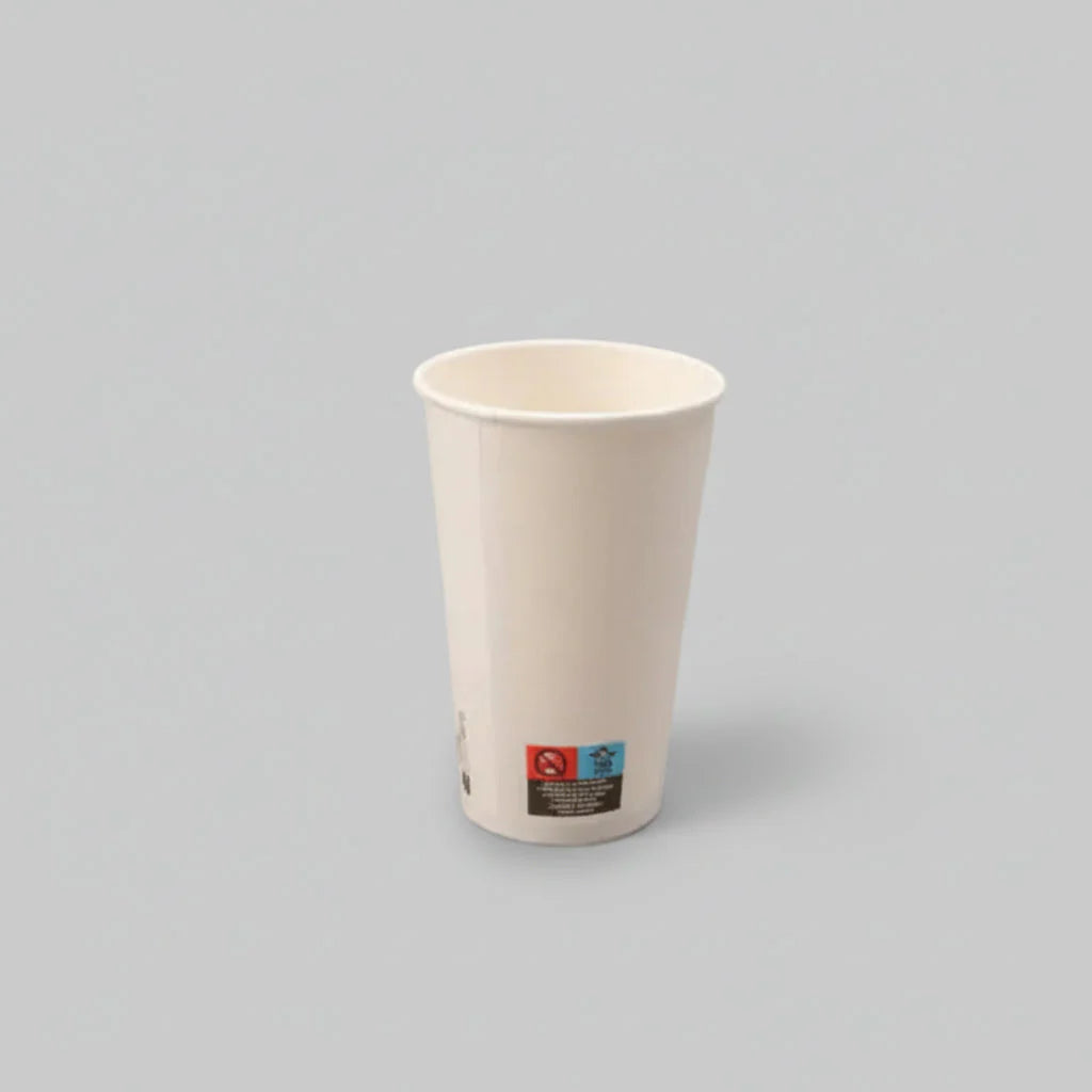1000x Kartonnen koffiebeker 360cc 12oz wit FSC Mix