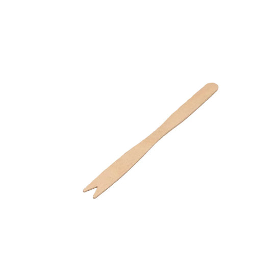 10000x Houten snackvork 140mm 100% FSC® BIO